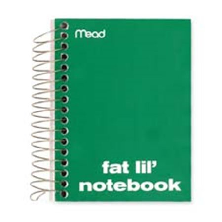MEAD Notebook- College Ruled- 200 Sheets- 5-.50in.x4in.- Assorted ME464976